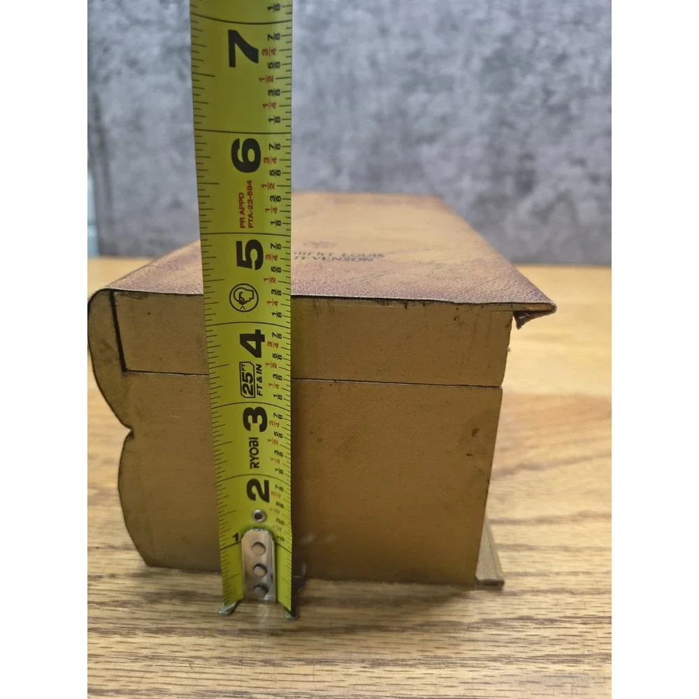 Treasure Island Fake Double Book Storage Secret Hidden Box Safe Concealment Box